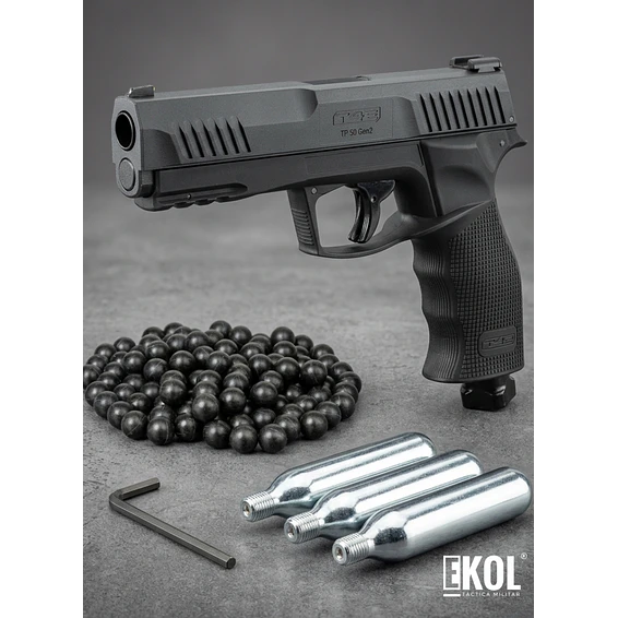 TRAUMATICA UMAREX PISTOLA T4E HDP50  CAL .50 GEN 2  1