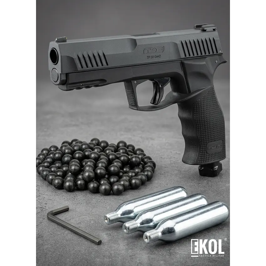 TRAUMATICA UMAREX PISTOLA T4E HDP50  CAL .50 GEN 2  1