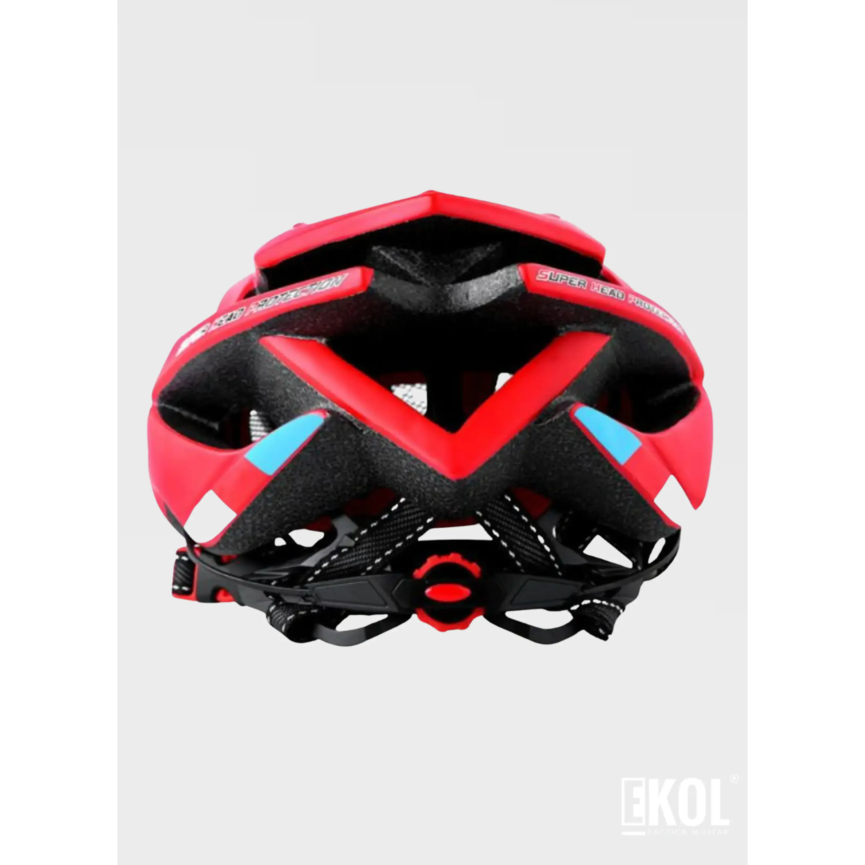 Casco Bicicleta Ciclismo Ajustable/acolchado + Luz Unisex 5