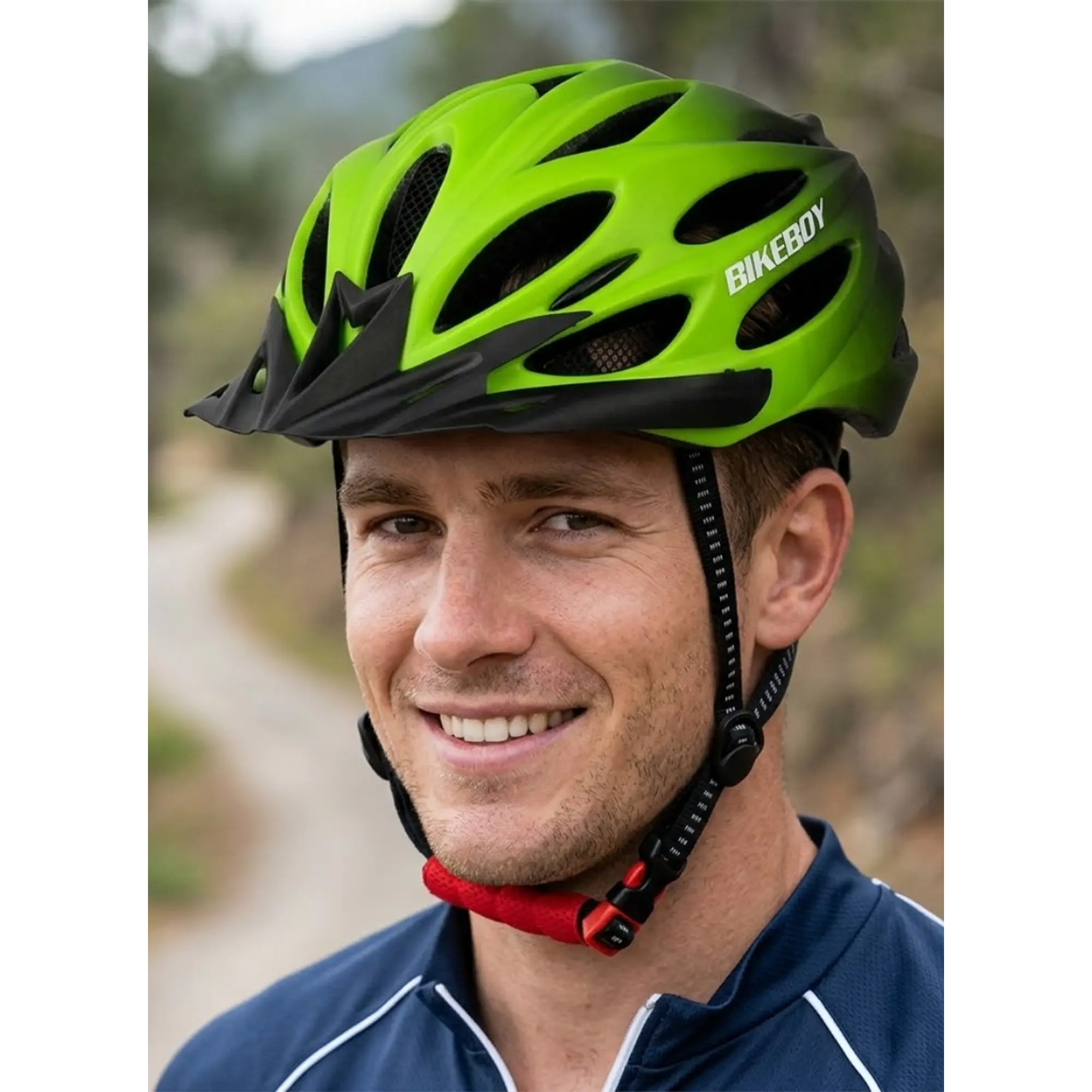 Casco Bicicleta Ciclismo Ajustable/acolchado + Luz Unisex 1