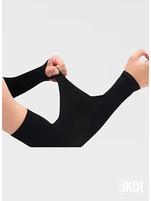 Cubierta De Brazo Deportivo 2pcs/Set (Par) Mangas Compresión Deporte Uv