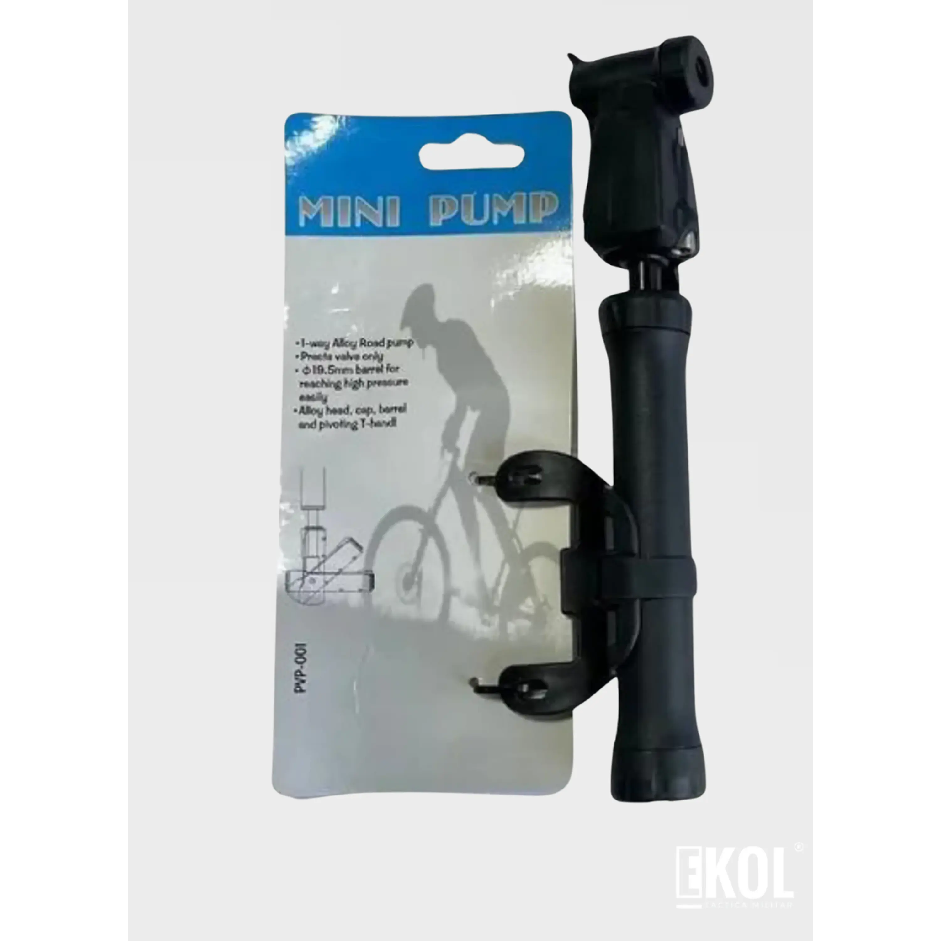 Bombin Mini Bicicleta Plástico Cabezal Giratorio 2