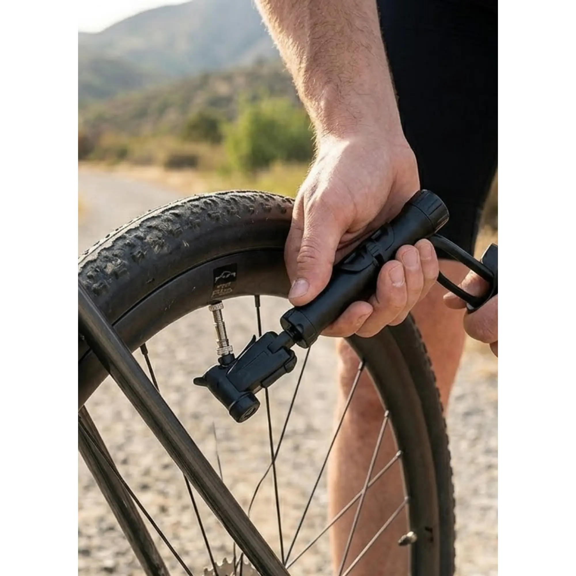 Bombin Mini Bicicleta Plástico Cabezal Giratorio 1