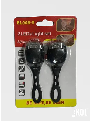 Luz Led Bicicleta Silicona