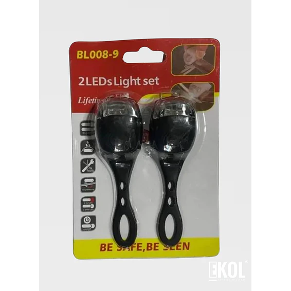 Luz Led Bicicleta Silicona 2