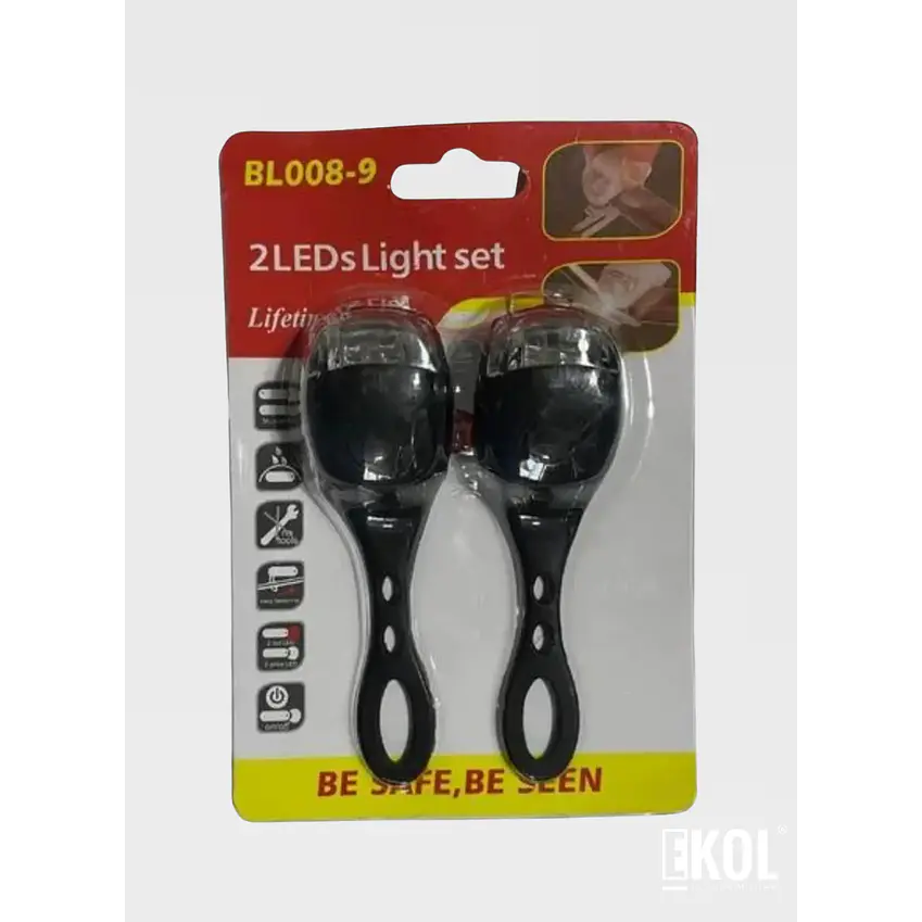 Luz Led Bicicleta Silicona 2
