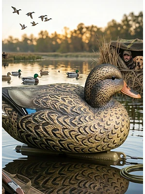 SEÑUELO DE CAZA PATO REALISTA FLOTADOR SEÑUELO ESCALA 