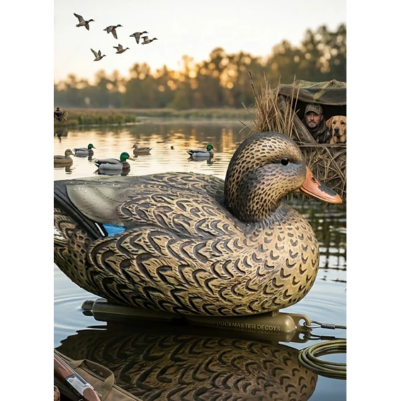 SEÑUELO DE CAZA PATO REALISTA FLOTADOR SEÑUELO ESCALA  1