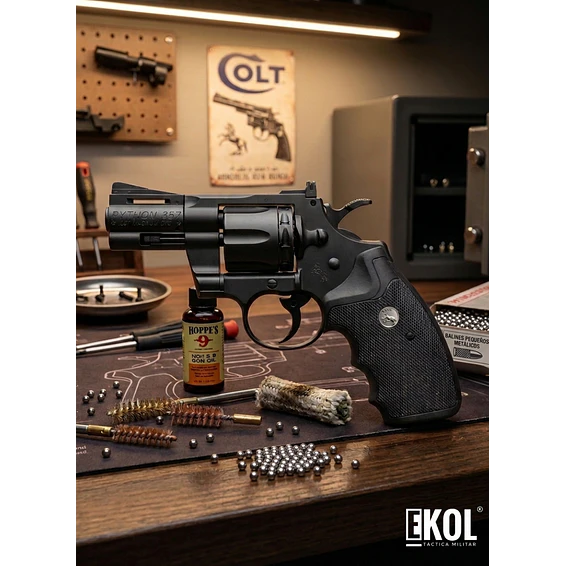UMAREX COLT PYTHON 357 2.5 Revólver Magnum Balin/Poston 4.5mm CO2  1