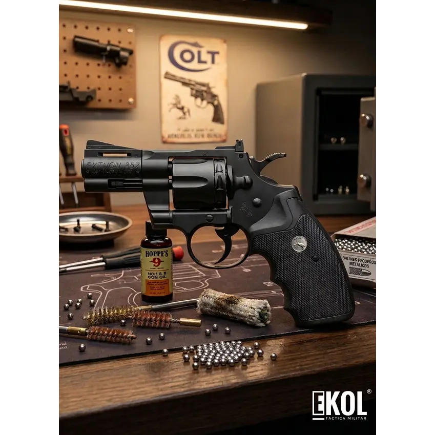 UMAREX COLT PYTHON 357 2.5 Revólver Magnum Balin/Poston 4.5mm CO2  1