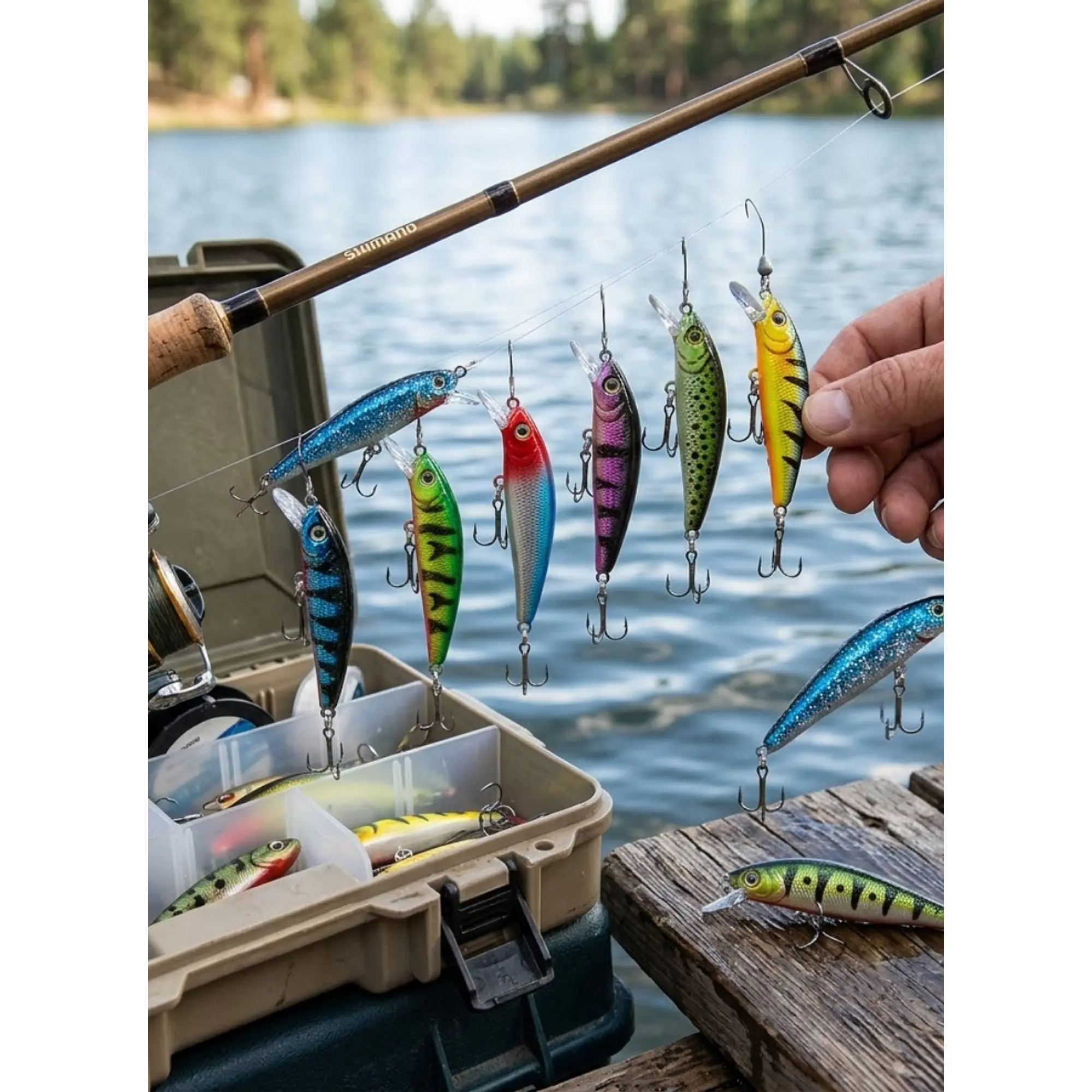 Señuelos 5.5 Cm Pack X 30 Und Accesorios De Pesca 1