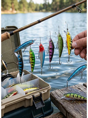 Señuelos 5.5 Cm Pack X 30 Und Accesorios De Pesca