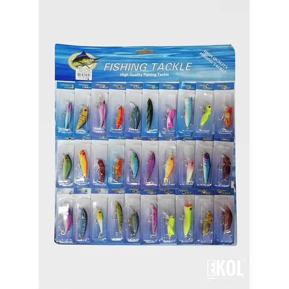 Señuelos 5.5 Cm Pack X 30 Und Accesorios De Pesca 4