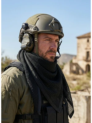 BUFANDA TÁCTICA MALLA AIRSOFT 