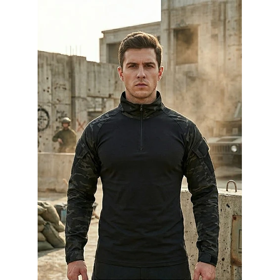 Polera Tactica Combat Shirt Estilo Militar Airsoft 1