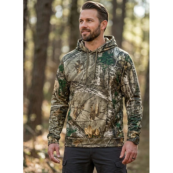 Poleron Pesca Ropa Camuflaje Bosque - Camping / Secado Rápido 1