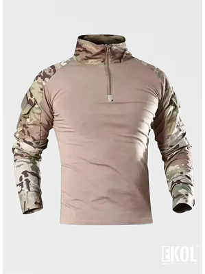 Polera Tactica Combat Shirt Estilo Militar Airsoft