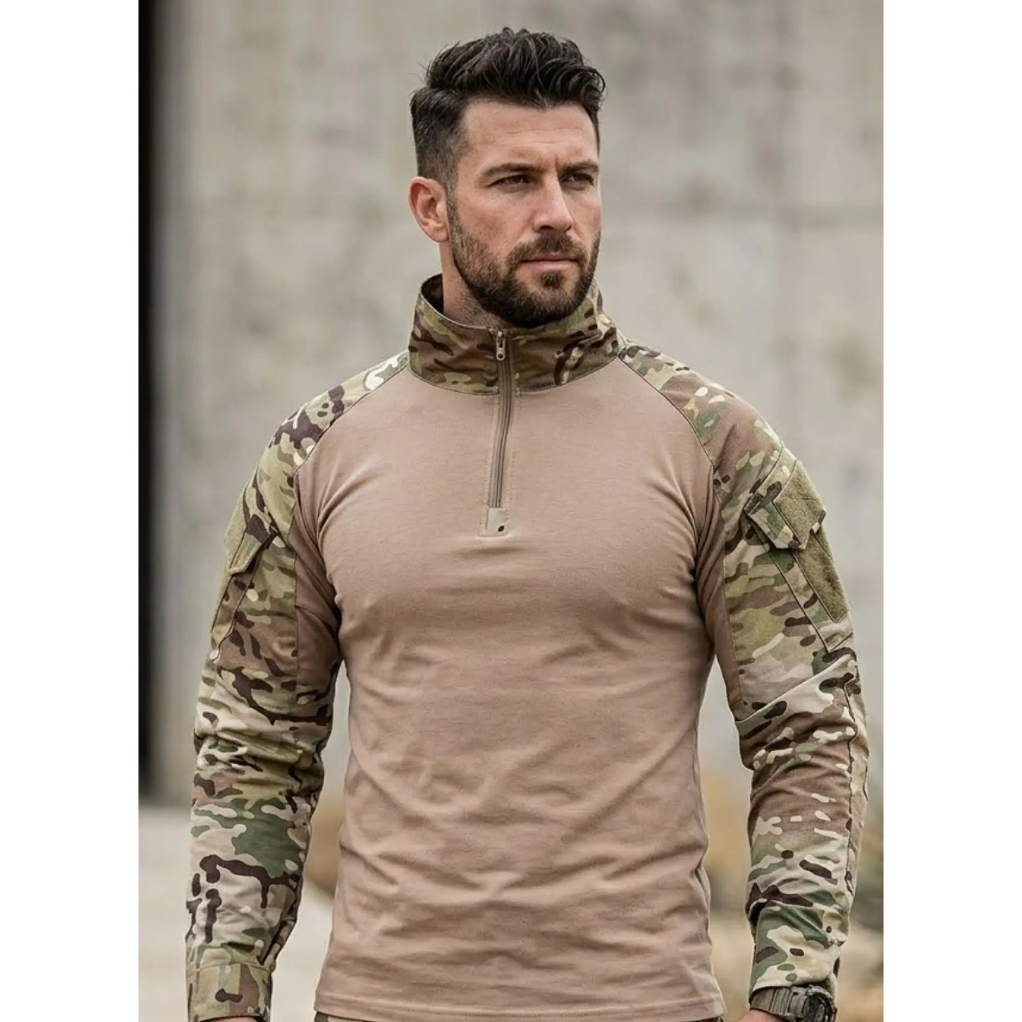 Polera Tactica Combat Shirt Estilo Militar Airsoft 1