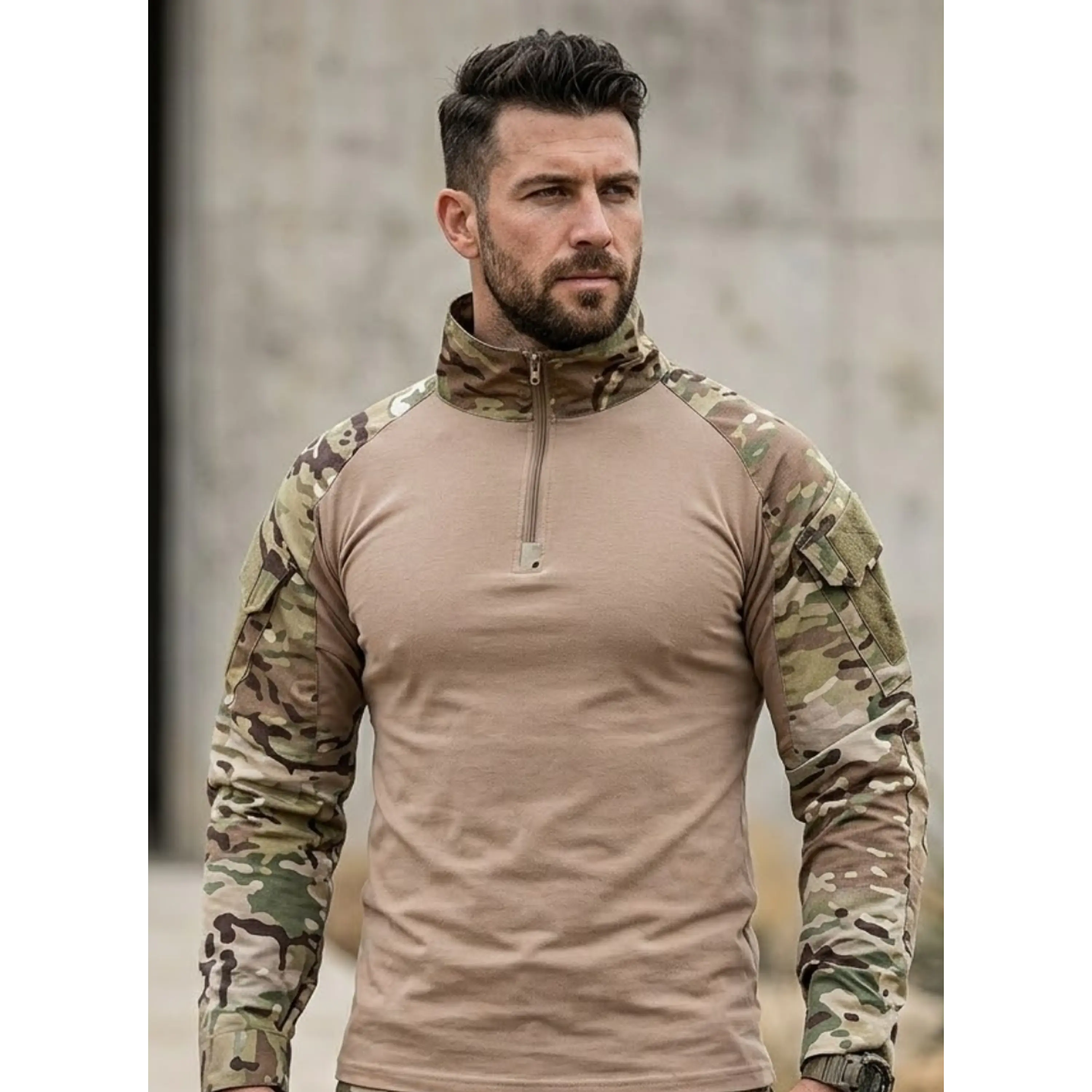 Polera Tactica Combat Shirt Estilo Militar Airsoft 1