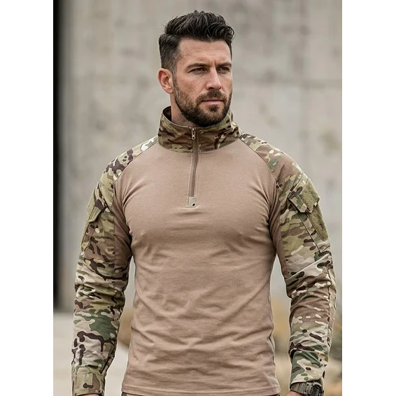 Polera Tactica Combat Shirt Estilo Militar Airsoft 1
