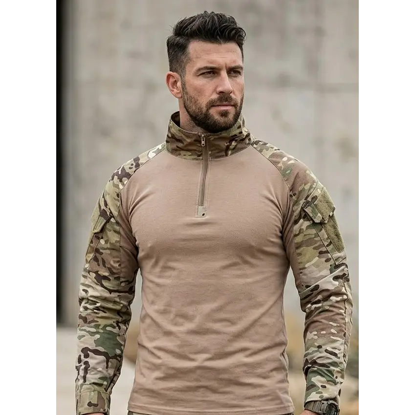 Polera Tactica Combat Shirt Estilo Militar Airsoft 1