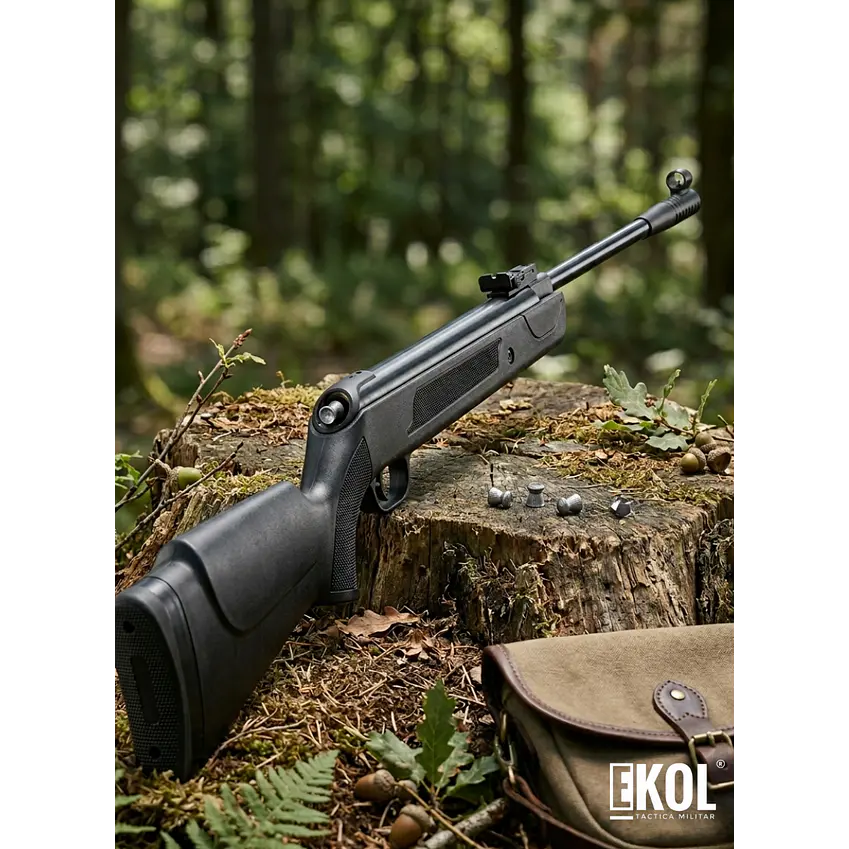 RIFLE POSTON LB600 5.5 + 100 POSTÓN 5.5 CAZA 1