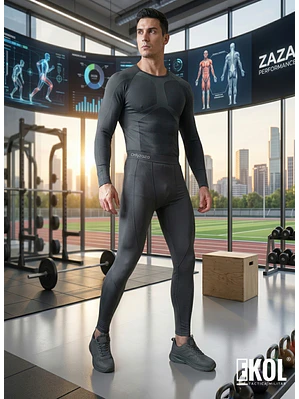 Primera Capa Hombre, Camiseta Y Calza Compresion Térmicos