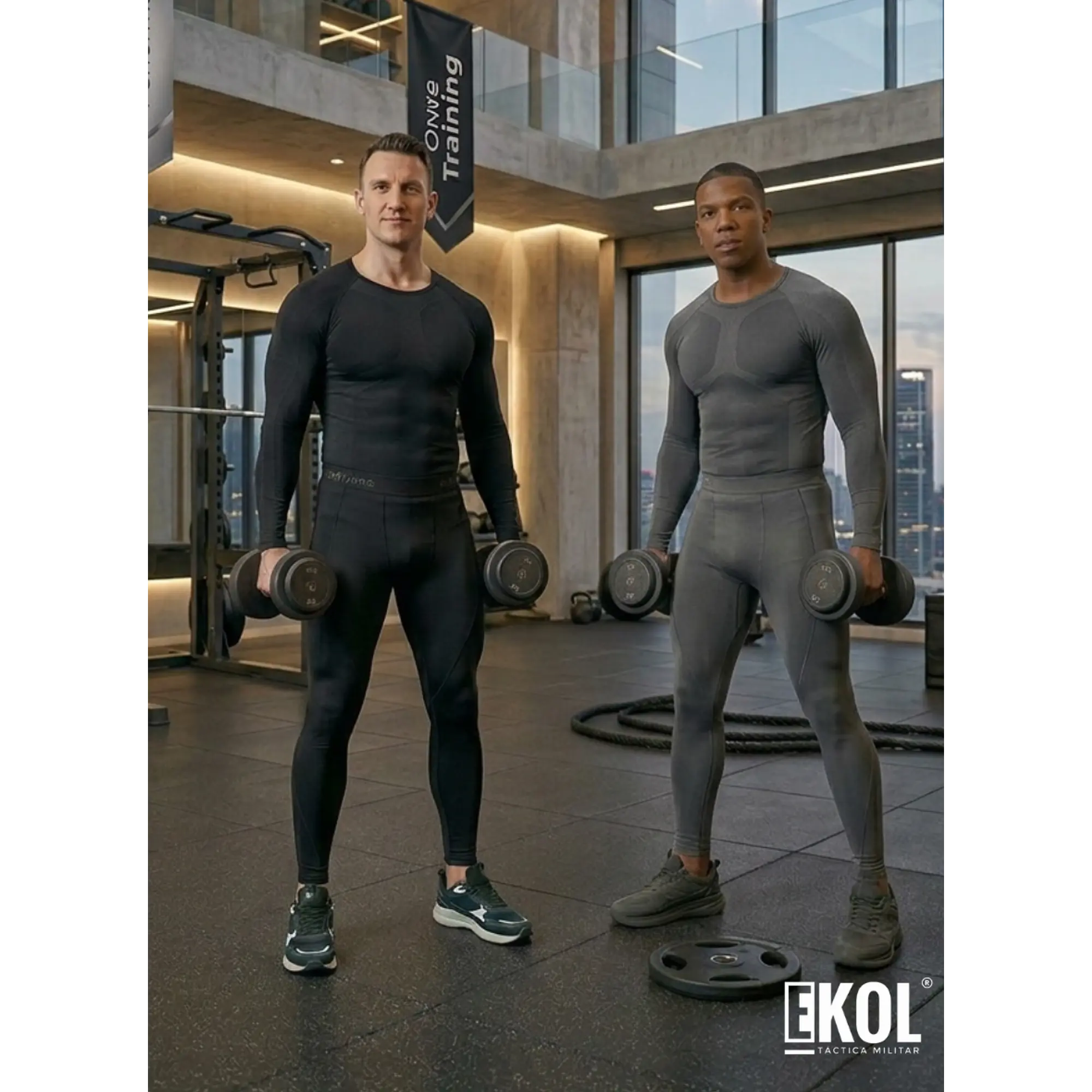 Primera Capa Hombre, Camiseta Y Calza Compresion Térmicos 1