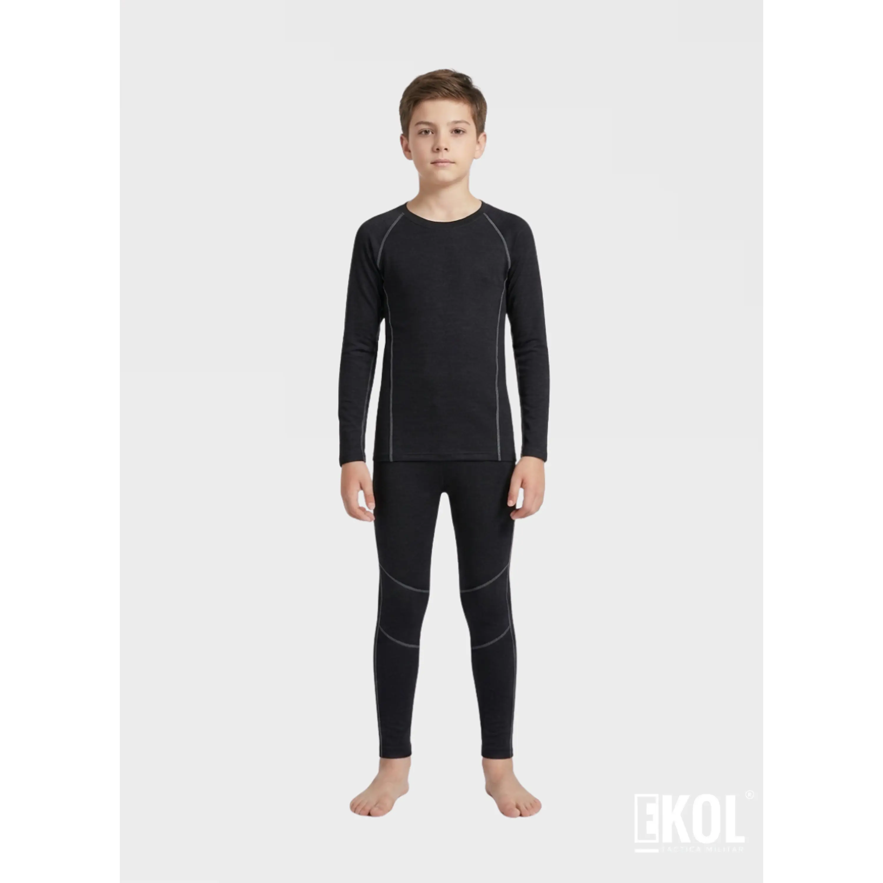 Conjunto Camiseta + Calza Primera Capa Niños / Adolescentes 2