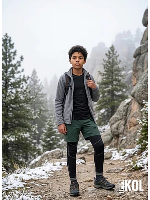Conjunto Camiseta + Calza Primera Capa Niños / Adolescentes