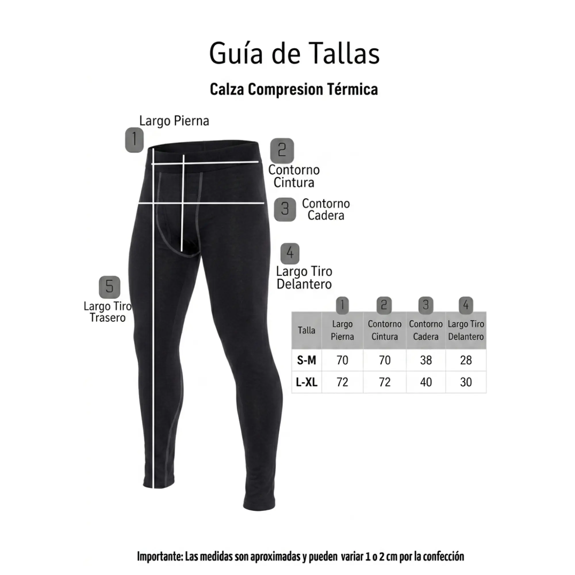 Calza Primera Capa Algodon Suave Hipoalergenico 3