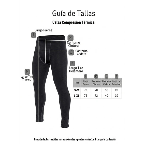 Calza Primera Capa Algodon Suave Hipoalergenico 3