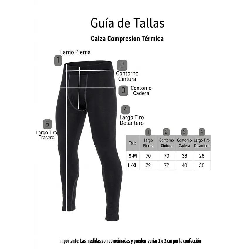 Calza Primera Capa Algodon Suave Hipoalergenico 3