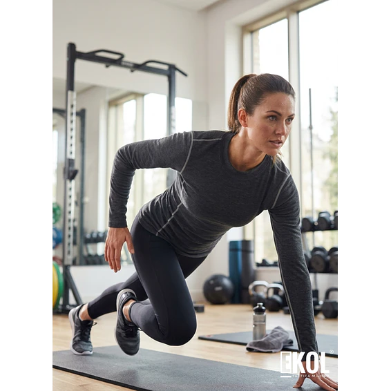 Camiseta Térmica Primera Capa Mujer Invierno Talla Única 12