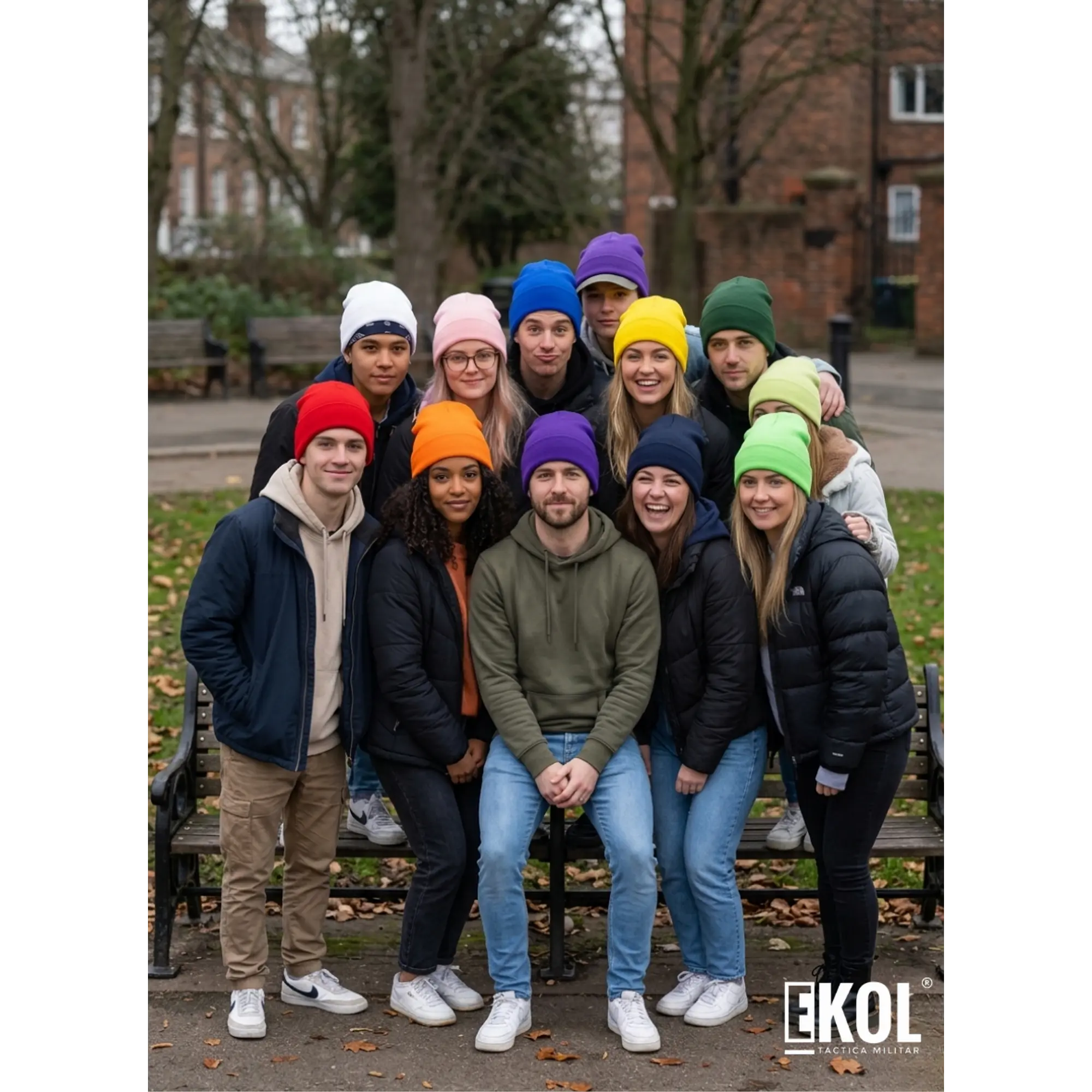Gorro Beanie Pack 12 Adultos y Jóvenes – Lana Otoño Invierno 1