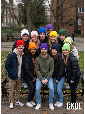Gorro Beanie Pack 12 Adultos y Jóvenes – Lana Otoño Invierno