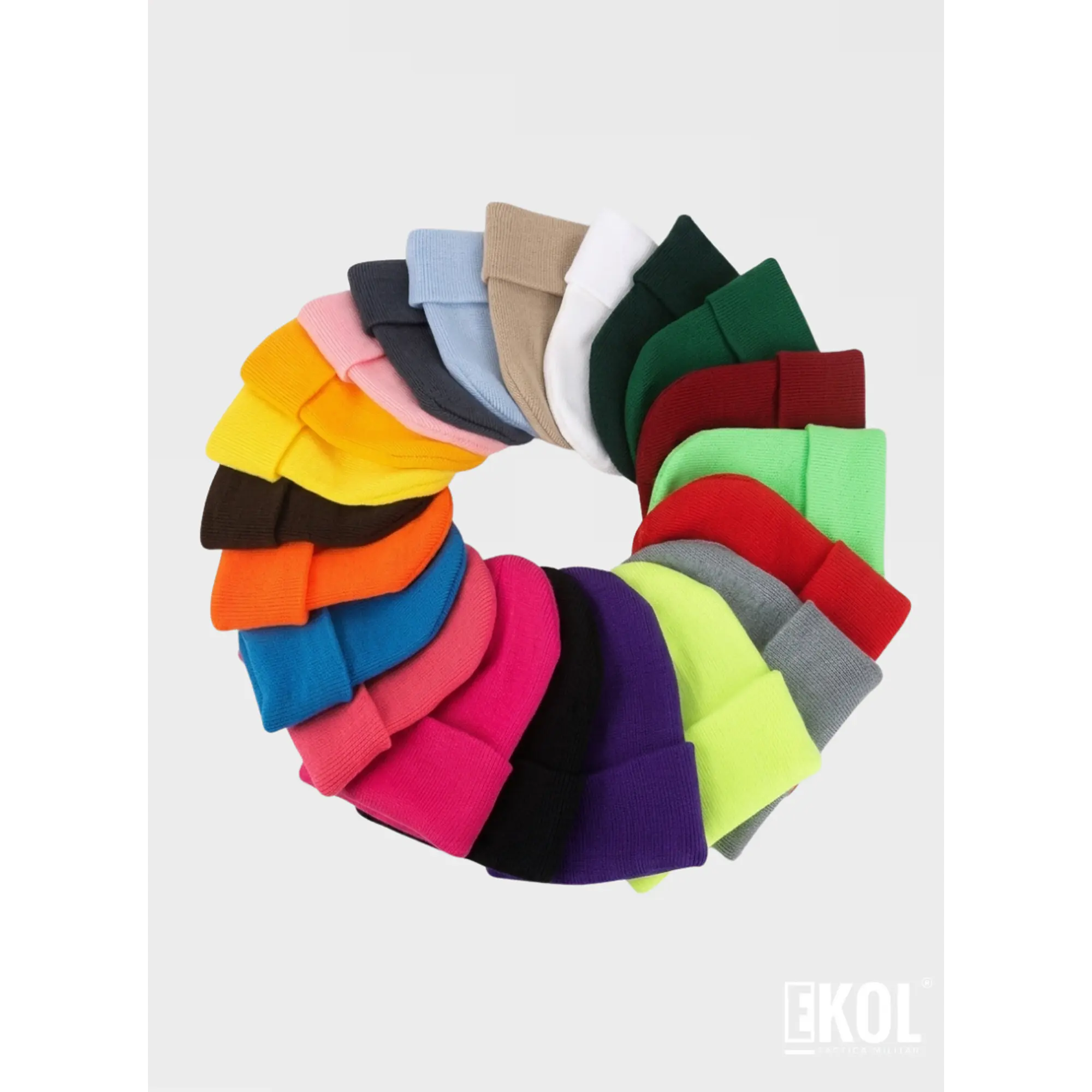 Gorro Beanie Pack 12 Adultos y Jóvenes – Lana Otoño Invierno 5