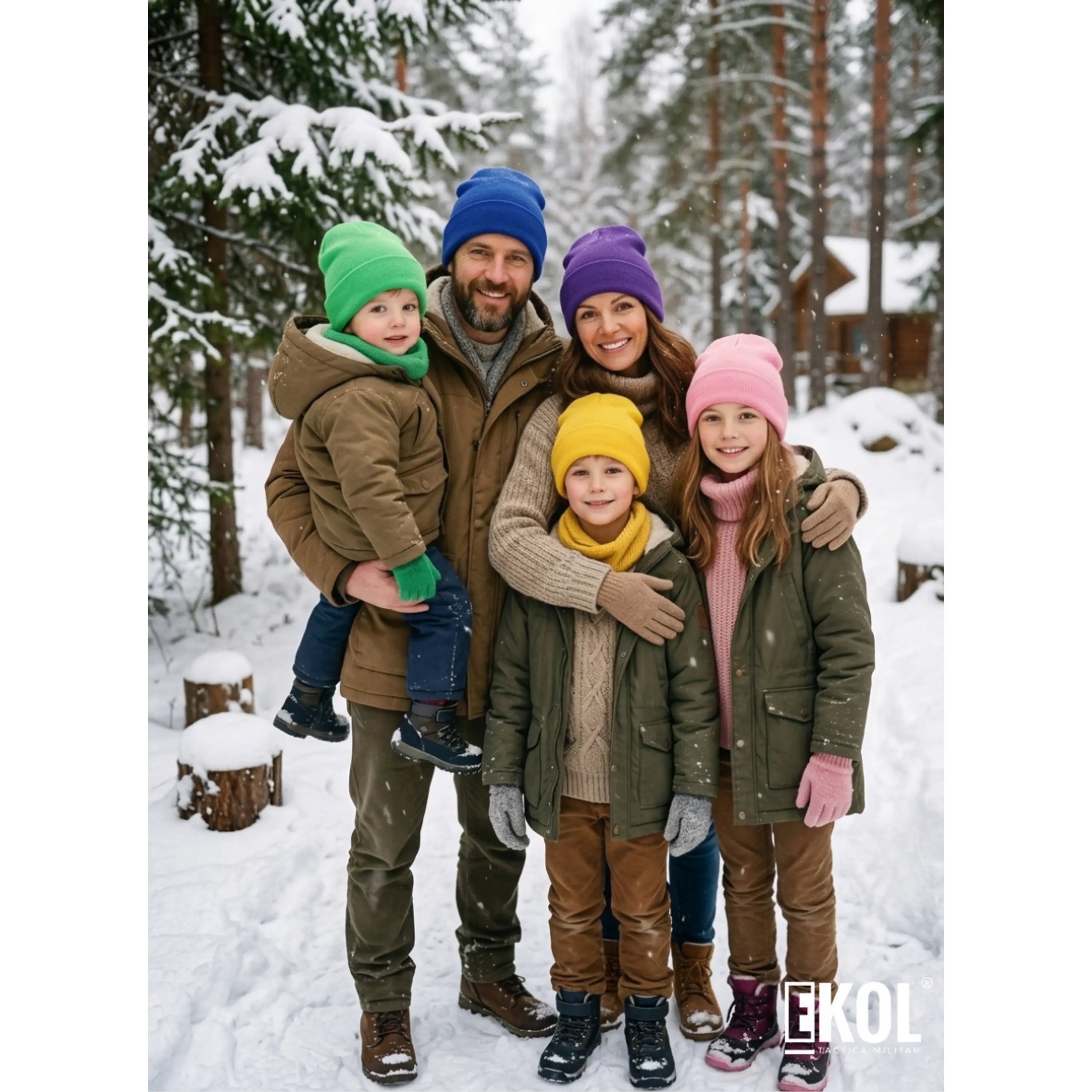 Gorro Beanie Pack 12 Adultos y Jóvenes – Lana Otoño Invierno 6