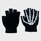 Guantes Manga Calavera Sin Dedos Bicicleta Moto Unisex - Miniatura 7