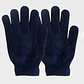 Guante De Lana Térmico Para Niños Gloves Azul Marino - Miniatura 2