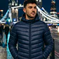 Chaqueta Parka Térmica Azul Comodidad y Calce Perfecto - Miniatura 1