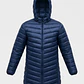 Chaqueta Parka Térmica Azul Comodidad y Calce Perfecto - Miniatura 2