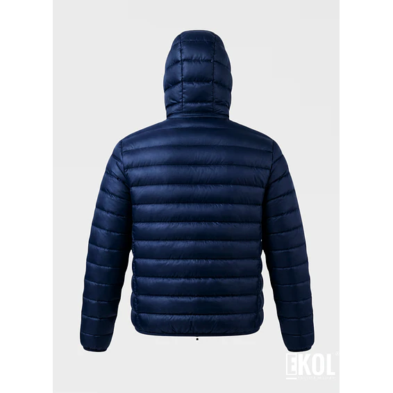 Chaqueta Parka Térmica Azul Comodidad y Calce Perfecto 7