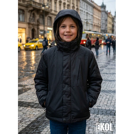 Chaqueta Térmica Softshell para Niños y Niñas Impermeable y Cortavientos 2