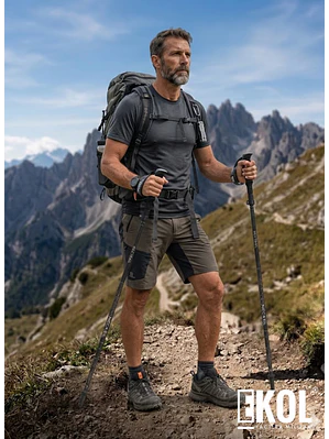 Bastón de Trekking Plegable Ultraliviano