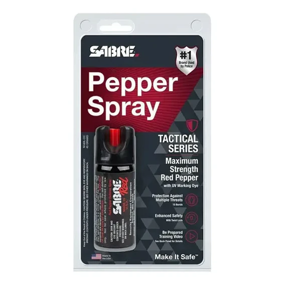 Gas Pimienta SABRE RED 45g Made in USA | Defensa Personal Profesional  5