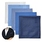 Pañuelos Para Hombre, 100% Algodón 6 Und 40x40 Premium - Miniatura 1