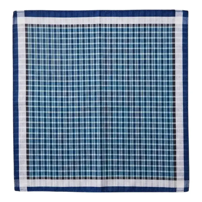 Pañuelos Para Hombre Modelo Cuadrados 12 Und Pack 7