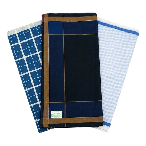 Pañuelos Para Hombre Modelo Cuadrados 12 Und Pack 1