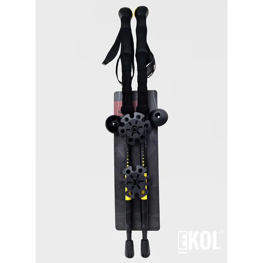Par de Bastones Caracal Trekking Pro Ultraligeros para Senderismo y Montañismo 4